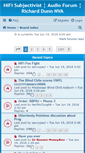 Mobile Screenshot of hifisubjectivist.org